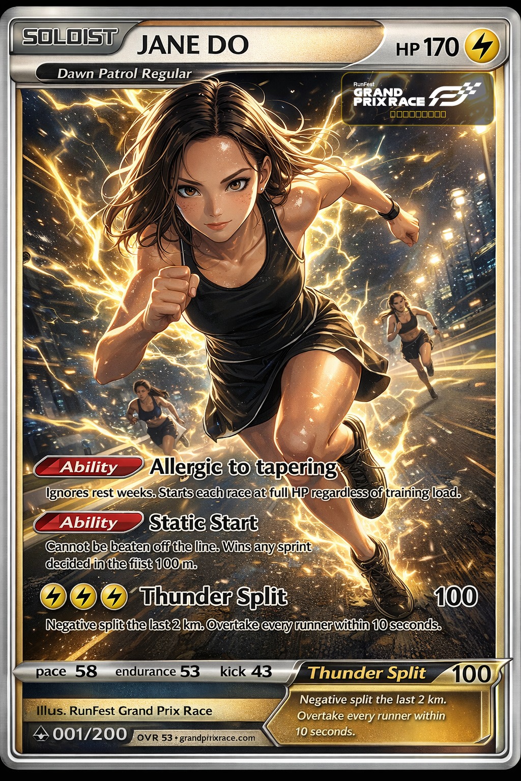 JANE DO's card